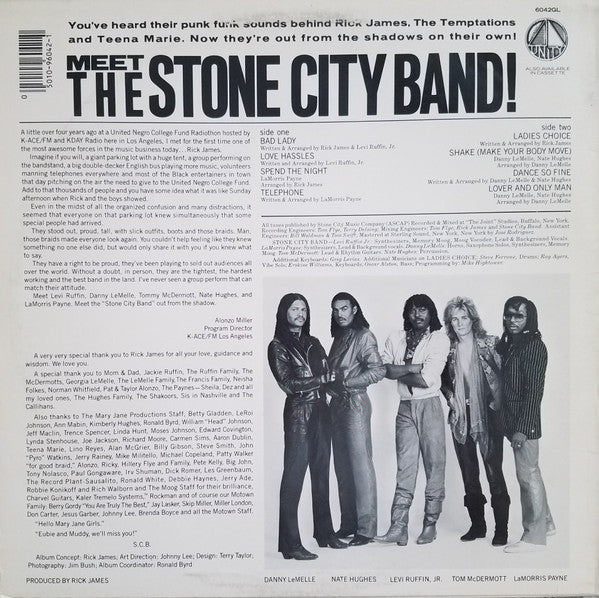 Master Release: Meet The Stone City Band! - Out From The Shadow by Stone City Band