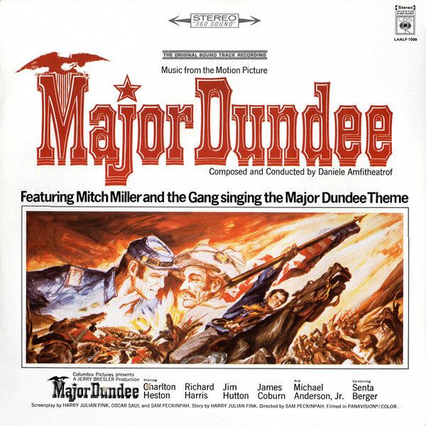 Release: Major Dundee (The Original Sound Track Recording)-Vinyl-Australia-1982-LAALP 1009-15135393