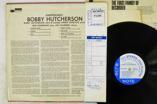 Release: Happenings-Vinyl-Japan-None-BST 84231, 84231-22919240