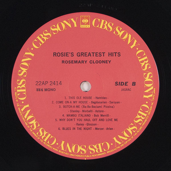 Rosie's Greatest Hits