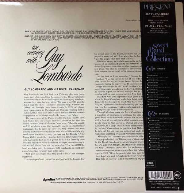 Master Release: An Evening With Guy Lombardo by Guy Lombardo And His Royal Canadians