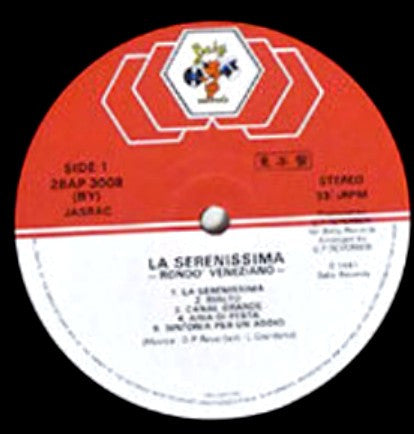 Release: La Serenissima-Vinyl-Japan-1984-28AP 3008-23910665