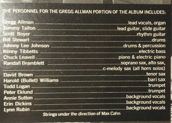 The Gregg Allman Tour