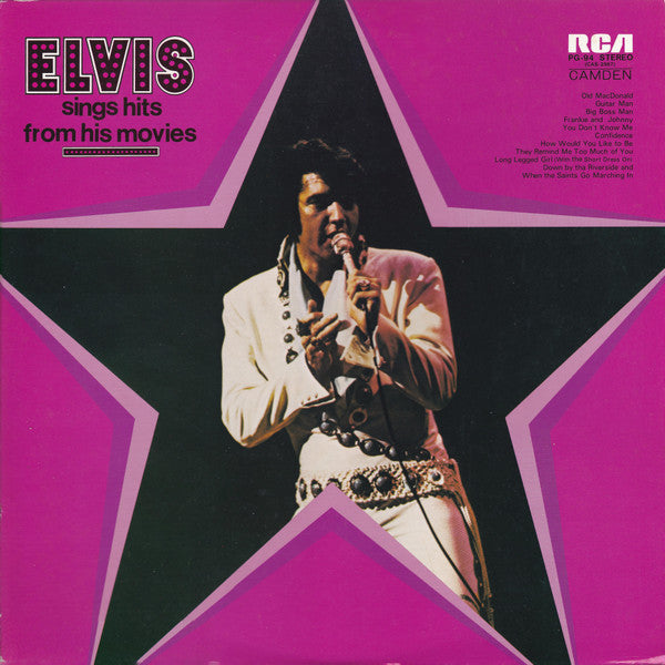 Release: Elvis Sings Hits From His Movies, Volume 1-Vinyl-Japan-1978-PG-94-10754916