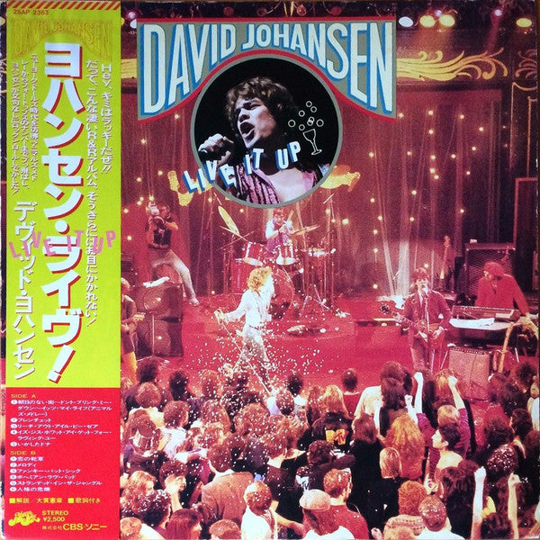 Release: Live It Up-Vinyl-Japan-1982-25AP-2363-10108708