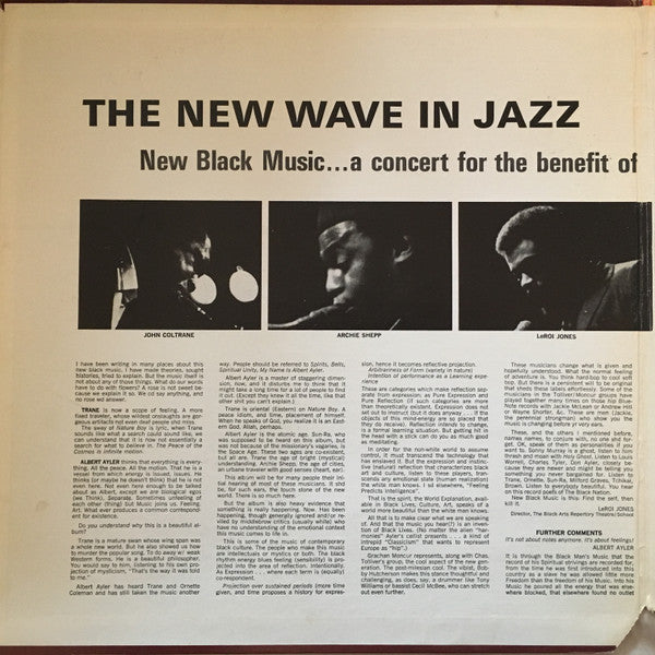 Release: The New Wave In Jazz-Vinyl-US-1974-AS-90-11001714