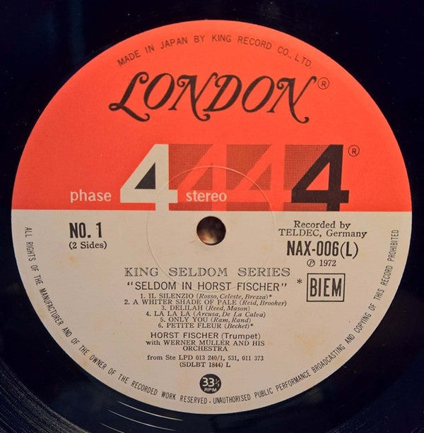 Seldom In Horst Fischer