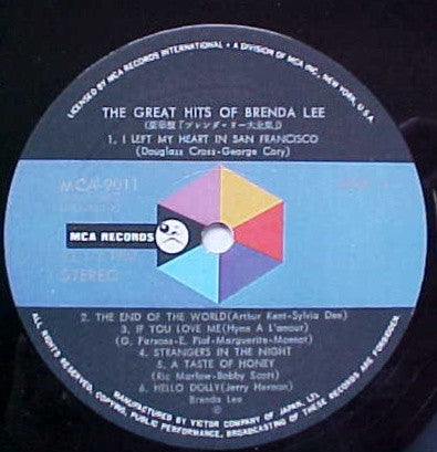 The Great Hits Of Brenda Lee