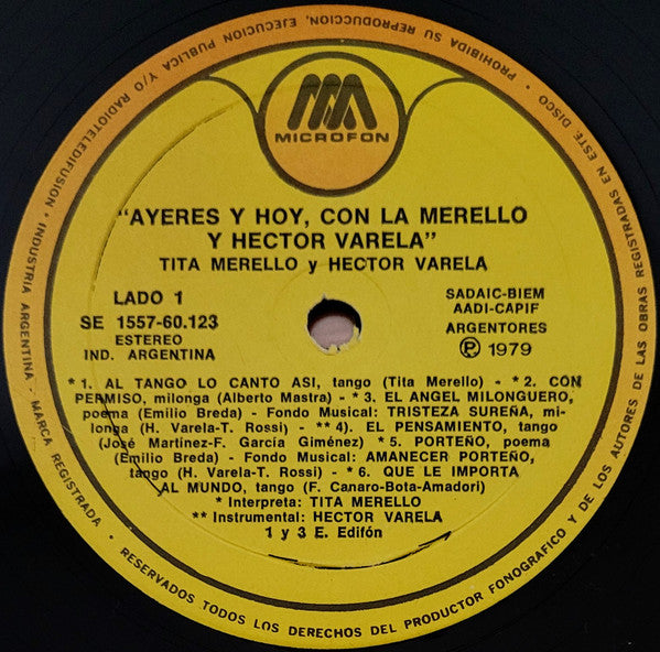 Ayeres Y Hoy Con La Merello Y Varela