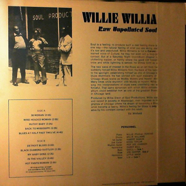 Release: Raw Unpolluted Soul-Vinyl-Japan-1988-PLP-9055-12932164
