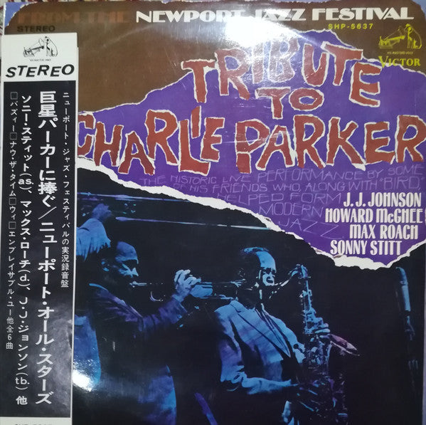 Release: Tribute To Charlie Parker From The Newport Jazz Festival-Vinyl-Japan-1967-SHP-5637-11181666