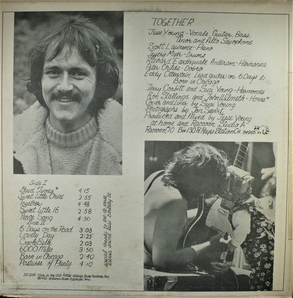 Master Release: Together by Jesse Colin Young