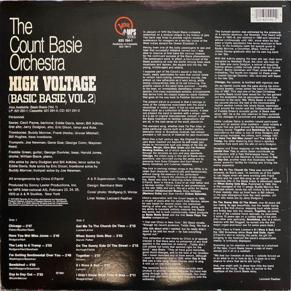 Release: High Voltage-Vinyl-US-None-825 194-1, 825-194-1-28167697