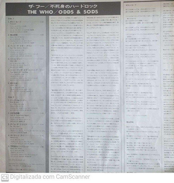Odds & Sods