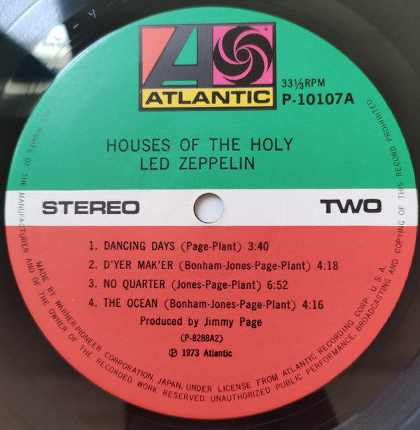 Houses Of The Holy