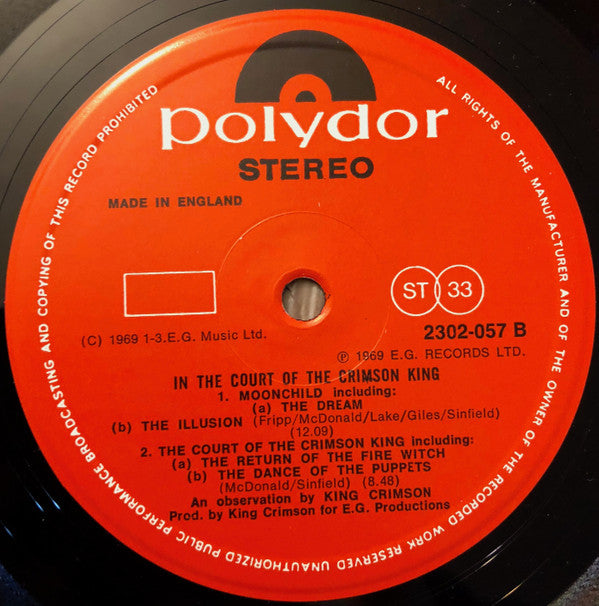 In The Court Of The Crimson King (An Observation By King Crimson)