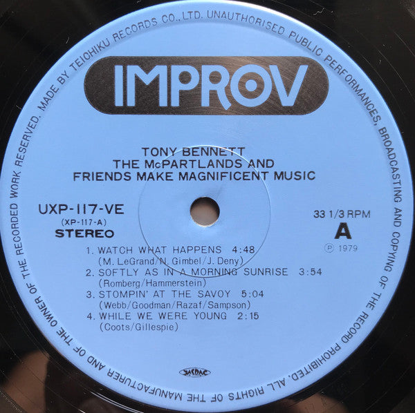 Tony Bennett/The McPartlands And Friends Make Magnificent Music