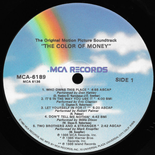 "The Color Of Money" - The Original Motion Picture Soundtrack