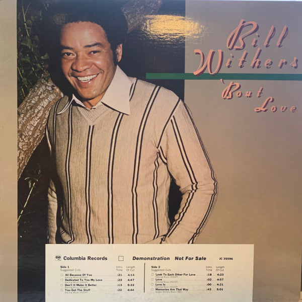 Release: 'Bout Love-Vinyl-US-1978-JC 35596-21354214