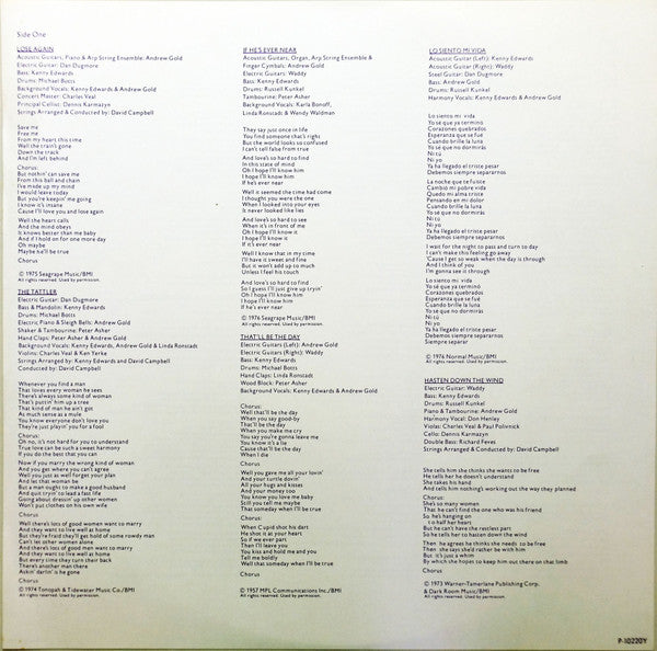 Hasten Down The Wind = 風にさらわれた恋