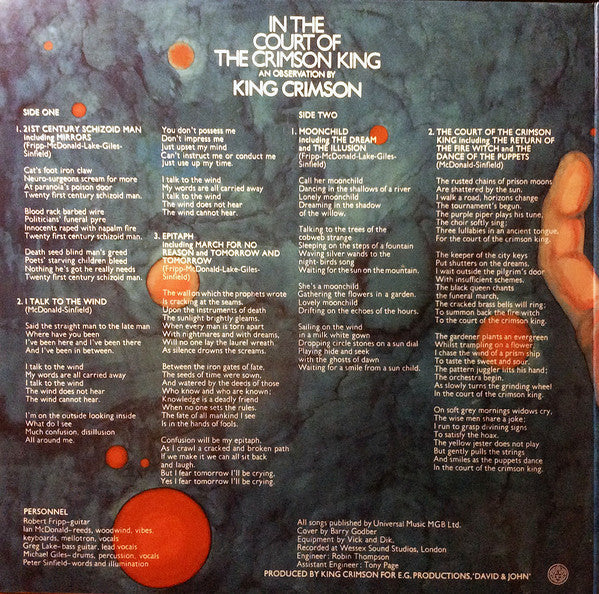 In The Court Of The Crimson King (An Observation By King Crimson)