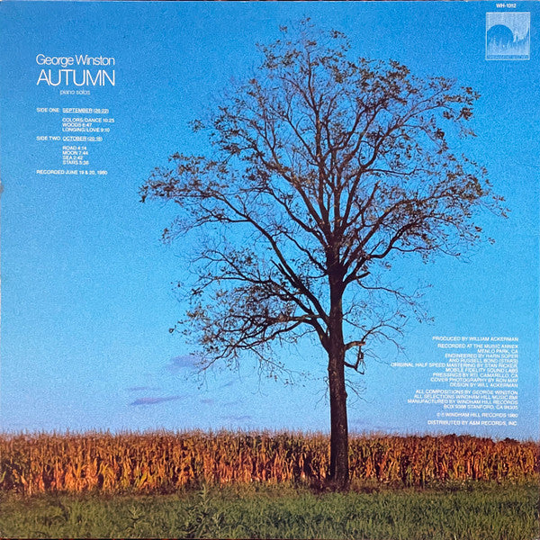 Release: Autumn (Piano Solos)-Vinyl-US-None-WH-1012-22219969