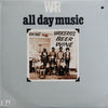 War - All Day Music (Vinyl, LP, Album, Stereo) Good Plus (G+) / Good (G)