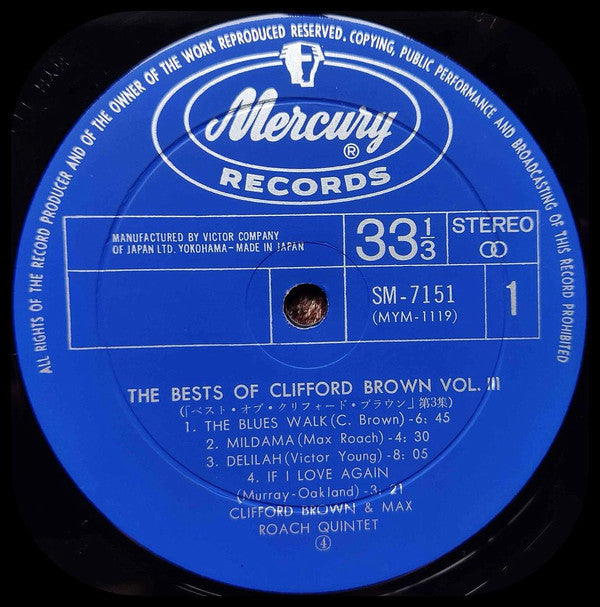 Remember Clifford - The Bests Of Clifford Brown Vol. III