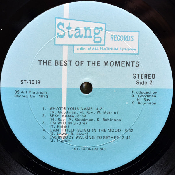 The Best Of The Moments