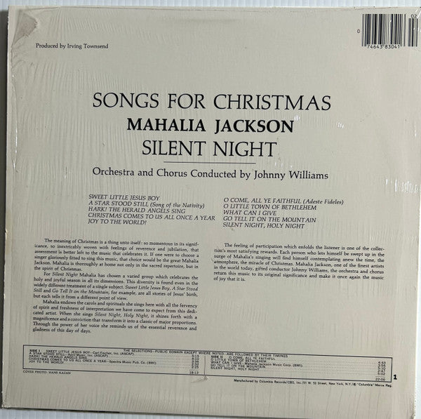 Silent Night - Songs For Christmas