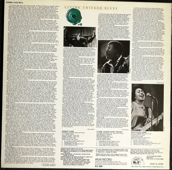 Master Release: Living Chicago Blues Volume 6 by Detroit Junior