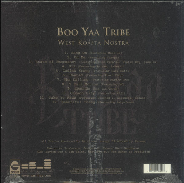 Release: West Koasta Nostra-Vinyl-US-2003-OGL82024, OGL82024-11366390