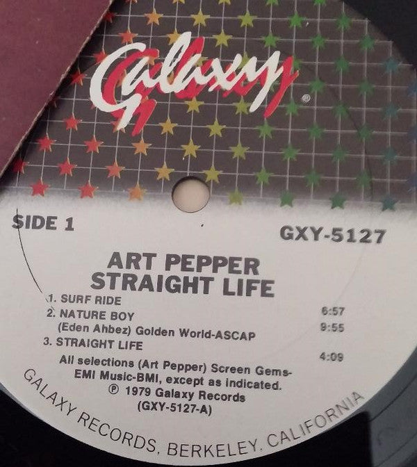 Release: Straight Life-Vinyl-US-1979-GXY-5127-12495023
