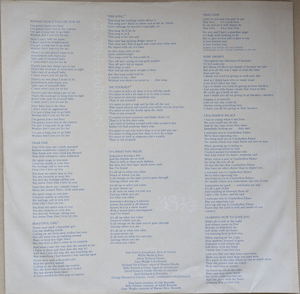 Thirty Three & 1/3 = 33 & 1/3