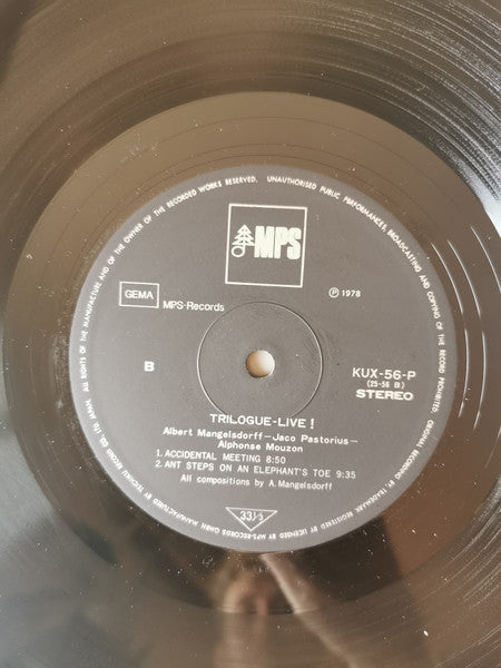 Release: Live At The Berlin Jazz Days-Vinyl-Japan-1978-KUX-56-P-16003584