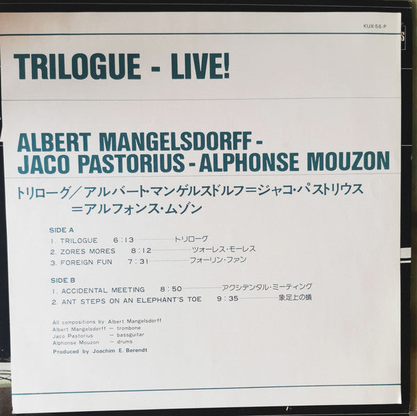 Live At The Berlin Jazz Days