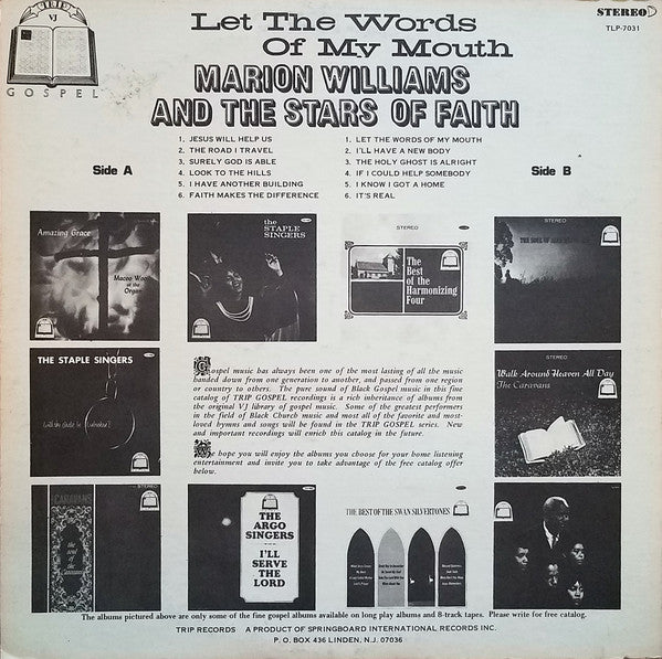Release: Let The Words Of My Mouth-Vinyl-US-None-TLP-7031-14469614