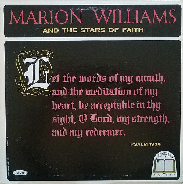 Master Release: Let The Words Of My Mouth by Marion Williams