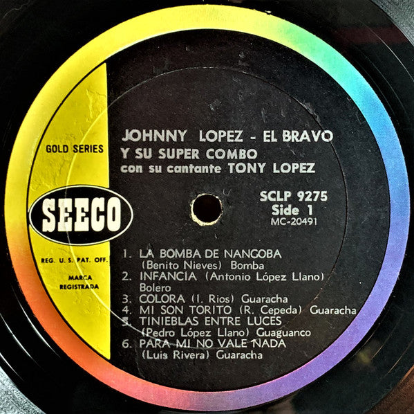 Presentando A Johnny Lopez "El Bravo"  And His Super Combo