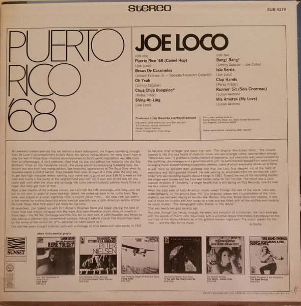 Master Release: Puerto Rico '68 by Joe Loco