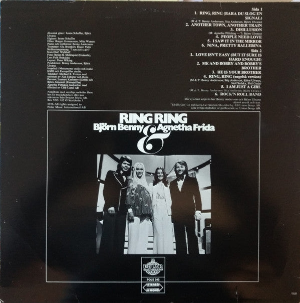 Release: Ring Ring-Vinyl-Sweden-1976-POLS 242-13034905