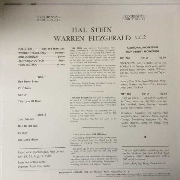 Hal Stein & Warren Fitzgerald