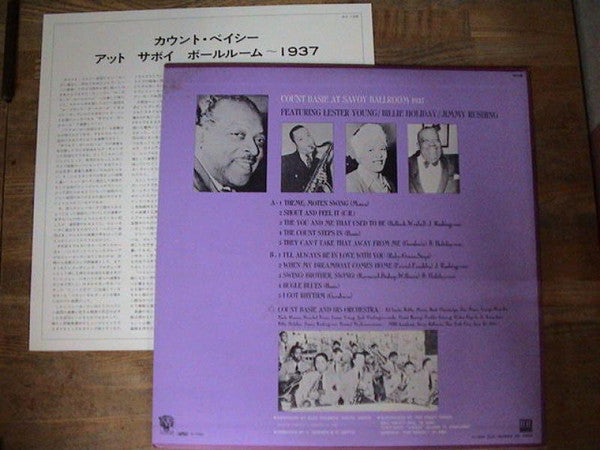 Count Basie At Savoy Ballroom 1937