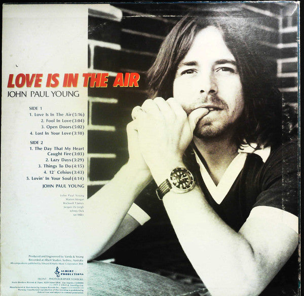 Release: Love Is In The Air-Vinyl-Japan-1980-C25Y0004-12839798