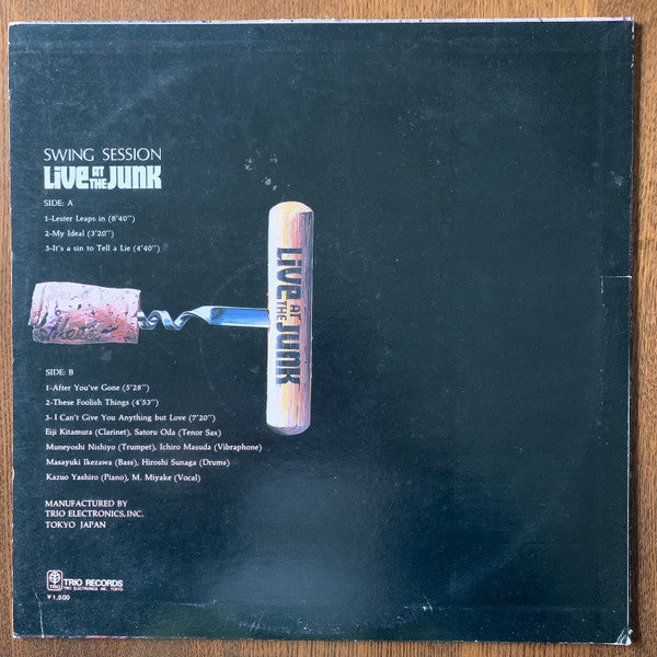 Master Release: Live At The Junk by Swing Session (4)