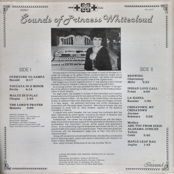 Sounds Of Princess Whitecloud