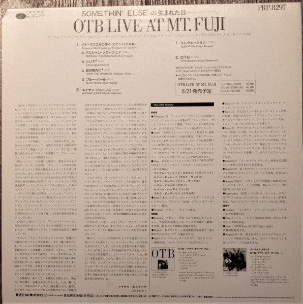 Release: Live At Mt. Fuji-Vinyl-Japan-1987-PRP-8297-14411171