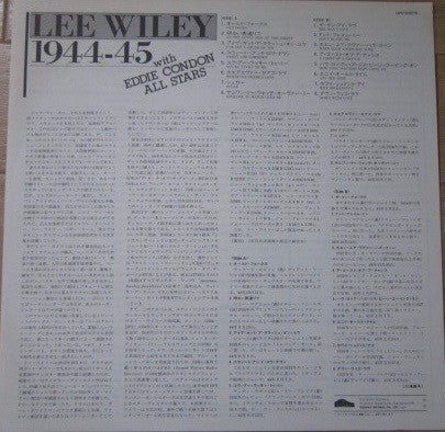 Lee Wiley 1944-45