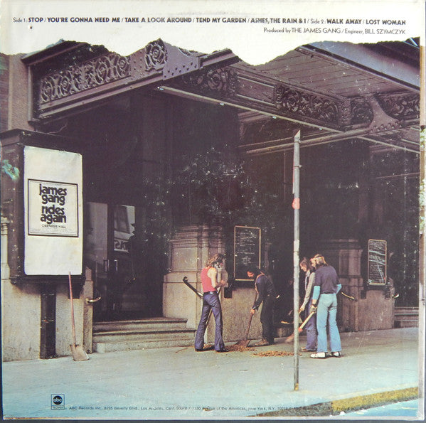Release: Live In Concert-Vinyl-US-1971-ABCX 733, ABCX-733-11467108