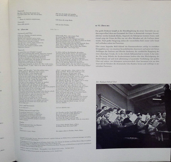 War Requiem - Kriegs-Requiem, Op. 66